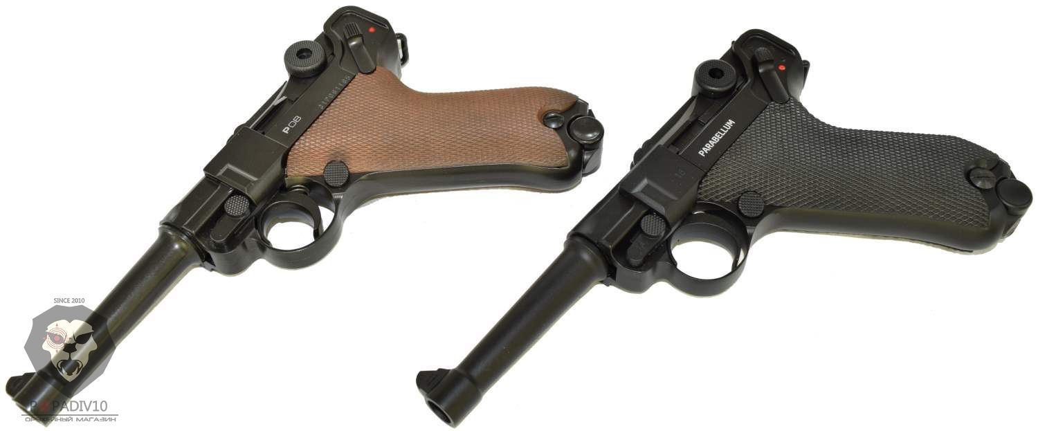 Пневматический пистолет Люгер Парабеллум купить в интернет магазине