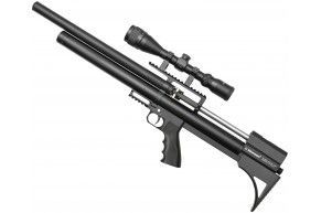 Пневматическая винтовка Alfa Dobermann Буллпап 6.35 мм (550 мм, полнотел, передний взвод)