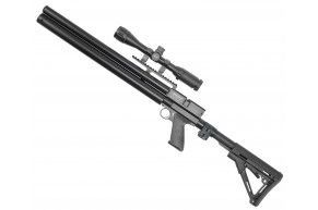 Пневматическая винтовка Alfa Dobermann Карабин 5.5 мм (400 мм, полигональные нарезы, складной)