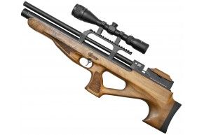 Пневматическая винтовка Kuzey K30 5.5 мм (орех, боковой взвод)