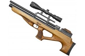 Пневматическая винтовка Kuzey K30 6.35 мм (орех, боковой взвод)