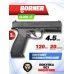Пневматический пистолет Borner 17 4.5 мм (Glock 17)