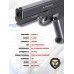 Пневматический пистолет Borner 17 4.5 мм (Glock 17)