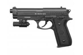 Пневматический пистолет Borner 92M 4.5 мм (Beretta 92, металл)
