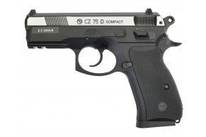 Пневматический пистолет ASG CZ 75D Compact blowback (двухцветный)