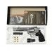 Пневматический револьвер ASG Dan Wesson 6 Silver (пулевой, 17611)