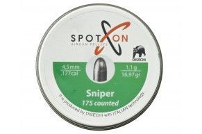 Пули пневматические Spoton Disechi Sniper 4.5 мм (1.1 г, 175 шт)