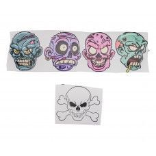 Набор наклеек для минитира Shootman (зомби, 5 шт)