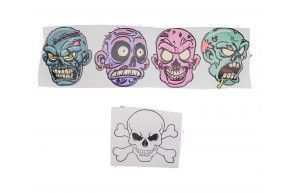 Набор наклеек для минитира Shootman (зомби, 5 шт)