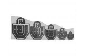 Набор наклеек для мишеней Shootman (5 шт, силуэт)