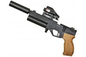 Пневматический пистолет KrugerGun Корсар Компакт 4.5 мм (светлое дерево)