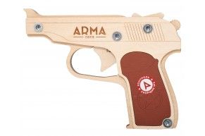 Резинкострел Arma toys пистолет ПМ Компакт (макет, Макаров, ATL003)