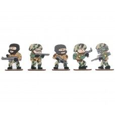 Комплект мишеней Arma toys солдаты (5 шт, окрашенные, AT014S)