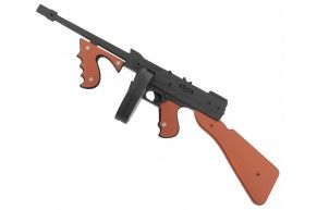Резинкострел Arma toys пистолет-пулемет Томпсона (макет, М1928а1, AT038)