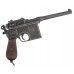 Макет пистолета Denix Mauser C96 (состаренный, 1896 г, пластиковая рукоятка, D7/1024-old)
