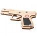 Резинкострел Arma toys пистолет Glock (макет, Compact, ATL001)