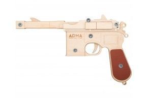 Резинкострел Arma toys пистолет Mauser C96 (макет, AT023)