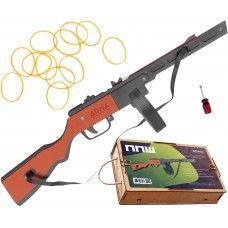 Резинкострел Arma toys пистолет-пулемет ППШ (макет, окрашенный, AT007K)