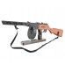 Резинкострел Arma toys пистолет-пулемет ППШ (макет, окрашенный, AT007K)