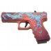 Резинкострел Arma toys пистолет Глок (Дух воды, AT013S2, Glock)