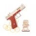 Резинкострел Arma toys пистолет Глок (макет, Glock, AT013)