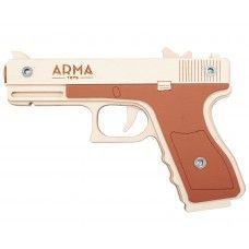 Резинкострел Arma toys пистолет Глок (макет, Glock, AT013)