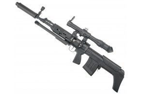 Страйкбольная винтовка Cyma CM057 SVU (6 мм, ОЦ-03, сошки)