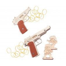 Набор резинкострелов Arma toys Советские пистолеты (АПС, ПМ, AT905)