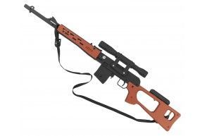 Набор резинкострелов Arma toys Афганский снайпер (пистолет Стечкина, винтовка Драгунова, AT920)