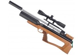 Пневматическая винтовка Дубрава Лесник Колба Bull-Pup 6.35 мм V7 (550 мм, дерево)