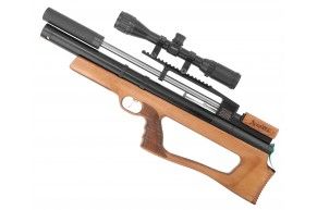 Пневматическая винтовка Дубрава Лесник Bull-Pup 6.35 мм V7 (400 мм, дерево)