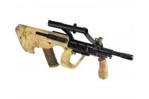 Страйкбольный автомат APS Steyr AUG-A1 PARA Adjustable Scope (630 мм, KU904NM, Nomad)