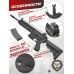 Страйкбольный автомат G&G T4-18 Long Black (6 мм, HK416)