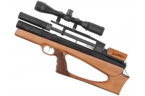 Пневматическая винтовка Дубрава Анчутка Микро-буллпап 6.35 мм V7 (300 мм, дерево)
