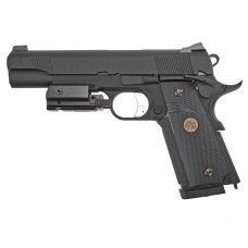 Страйкбольный пистолет KJW Colt M1911 M.E.U. (6 мм, GBB, CO2)