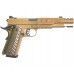 Страйкбольный пистолет KJW Colt M1911 FDE (6 мм, GBB, удлиненный, KP-16.GAS)