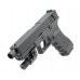 Страйкбольный пистолет KJW Glock G18 (6 мм, GBB, CO2, удлиненный ствол)