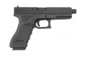 Страйкбольный пистолет KJW Glock G18 (6 мм, GBB, Gas, удлиненный ствол)