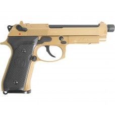 Страйкбольный пистолет KJW Beretta M9A1 Tan (6 мм, GBB, Gas)