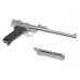 Страйкбольный пистолет WE Luger P-08 8 дюймов (6 мм, Blowback, Gas, Хром)