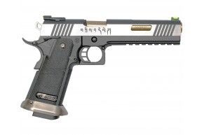 Страйкбольный пистолет WE Colt M1911 Hi-Capa 6 (6 мм, GBB, Gas, компенсатор)