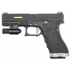 Страйкбольный пистолет WE Glock 17 G-Force (6 мм, GBB, Gas, WET-1)