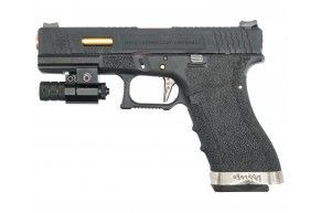 Страйкбольный пистолет WE Glock 17 G-Force (6 мм, GBB, Gas, WET-1)