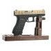 Страйкбольный пистолет WE Glock 17 Gen 3 (6 мм, GBB, Bronze, гравировка)