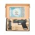 Страйкбольный пистолет WE Glock 18 G-Force (6 мм, GBB, Black, золотой ствол, WET-1)