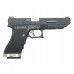 Страйкбольный пистолет WE Glock 34 G-Force (6 мм, GBB, облегченный затвор, черный, WET-5)