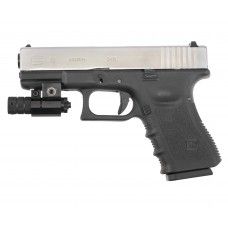 Страйкбольный пистолет WE Glock 19 Gen 3 (6 мм, GBB, Green Gas, хром)