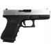 Страйкбольный пистолет WE Glock 19 Gen 3 (6 мм, GBB, Green Gas, хром)