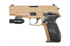 Страйкбольный пистолет WE SIG Sauer P-226 MK25 (6 мм, GBB, Gas, Tan)