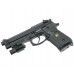 Страйкбольный пистолет WE Beretta M9A1 (6 мм, GBB, черный, WE-M008)
